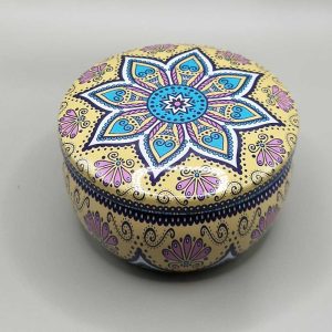 Bougie Cachemire Ensoleillé Mandala 47
