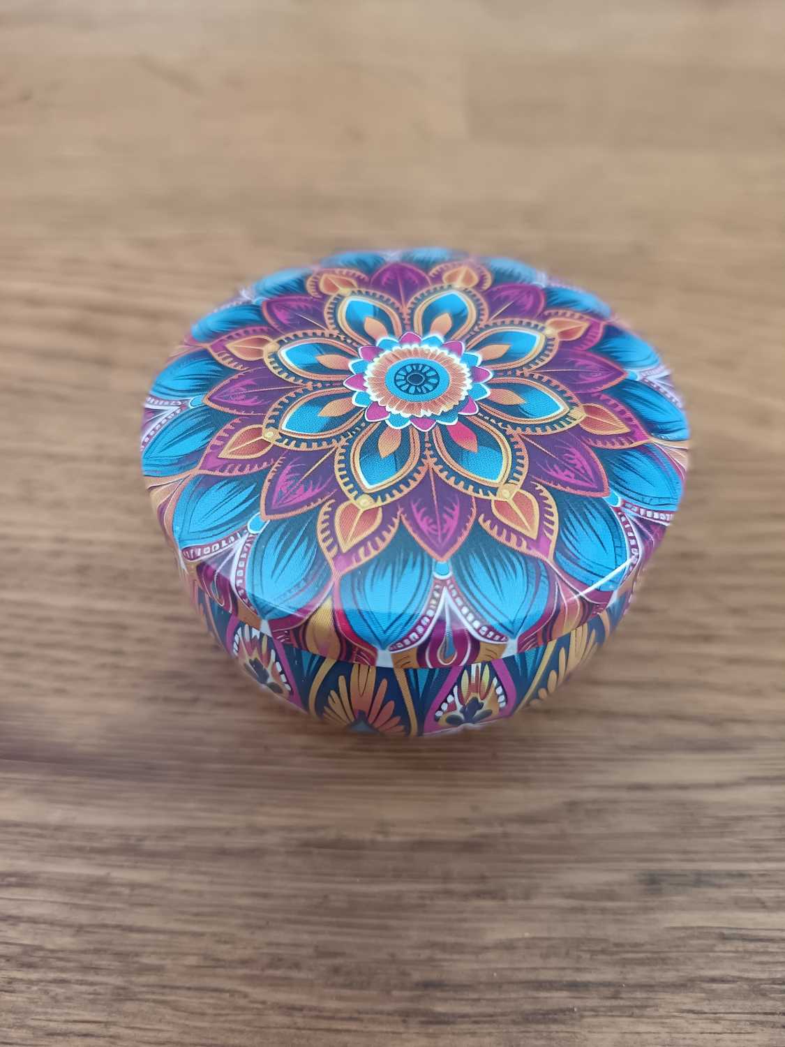 Bougie Mandala Fleur Sacrée