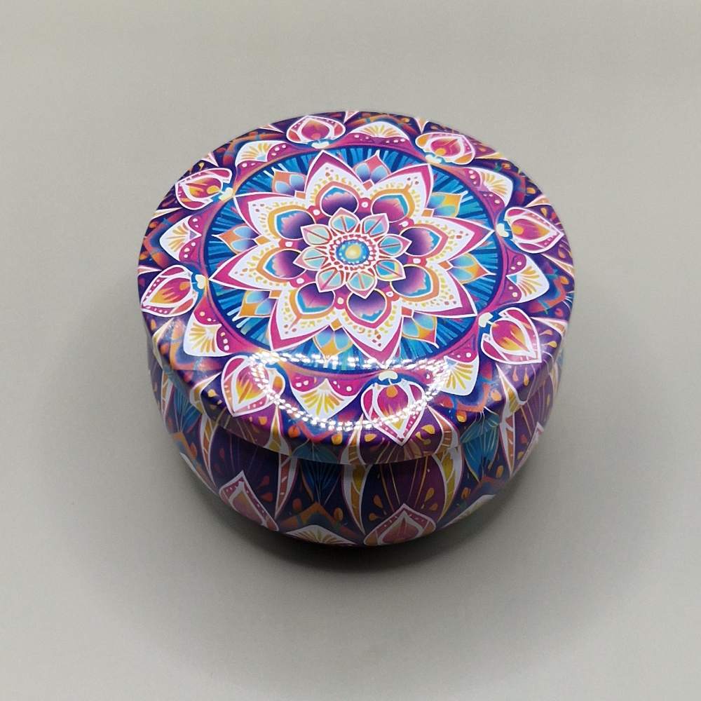 Bougie Mandala Floraison Lumineuse Mandala 31