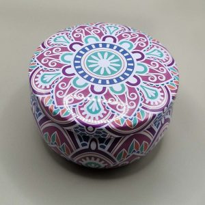 Bougie Mandala Fusion Azur Mandala 14