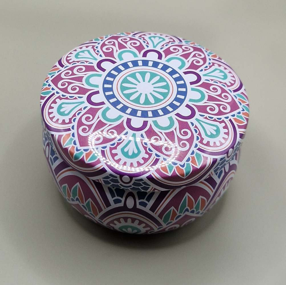 Bougie Mandala Fusion Azur Mandala 14