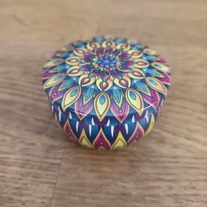 Bougie Mandala Kaléidoscope