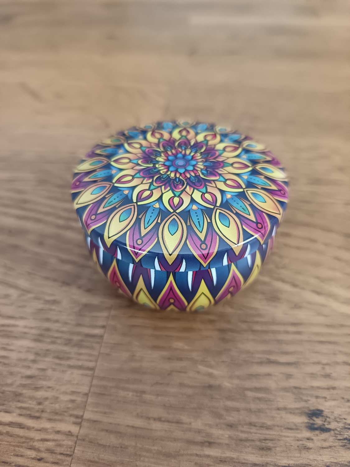 Bougie Mandala Kaléidoscope