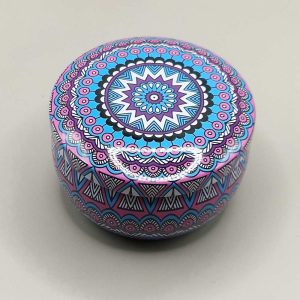 Bougie Mandala Mystère Azur Mandala 17