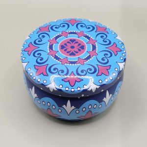 Bougie Mandala Sérénité Bleue Mandala 19