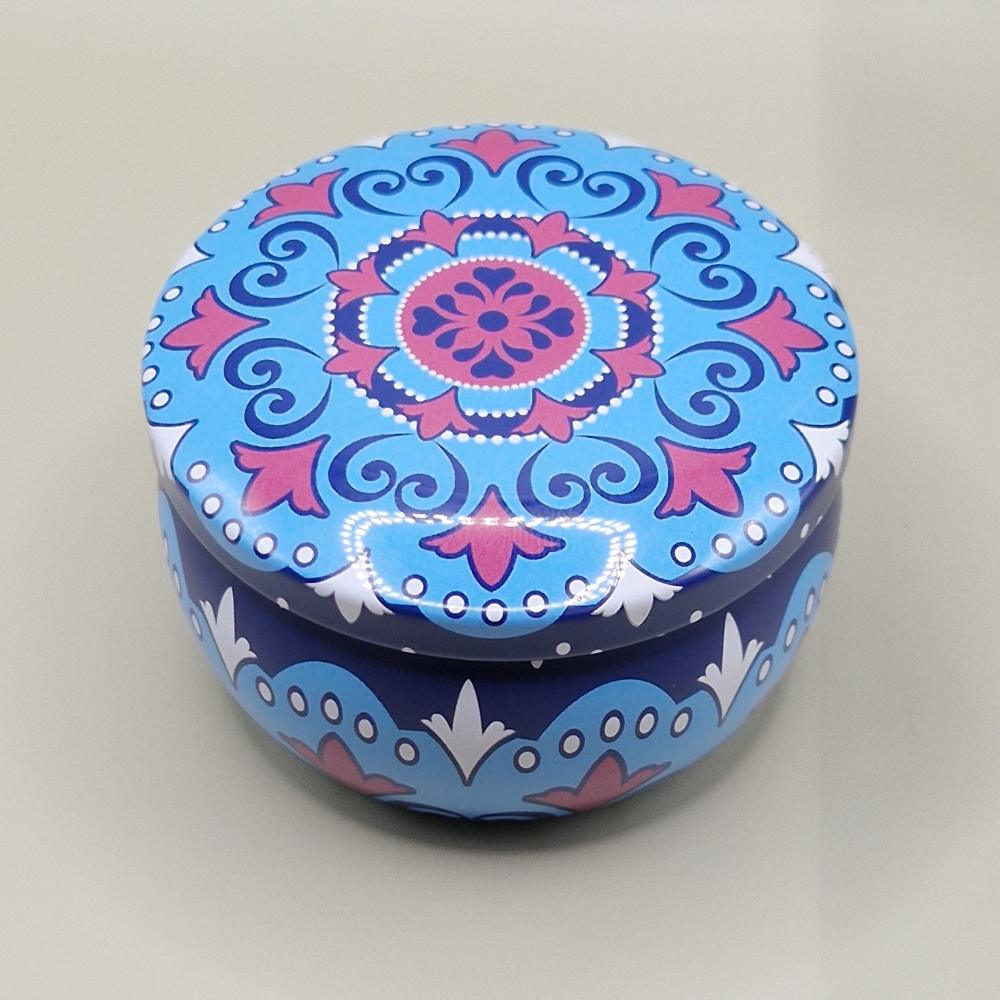 Bougie Mandala Sérénité Bleue Mandala 19