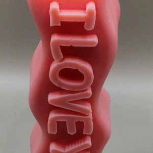 Bougie Sculpturale "Amour Ondoyant"