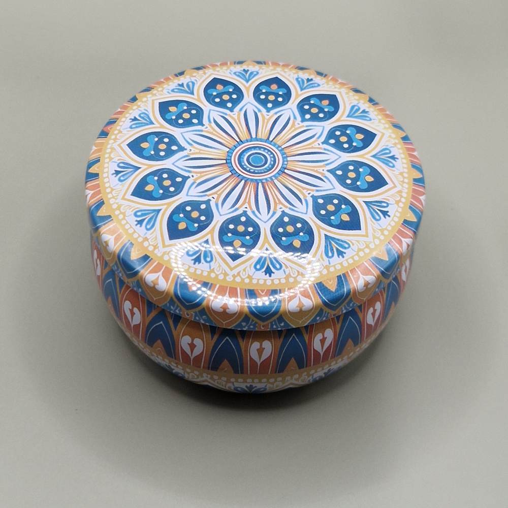 Bougie l'Écrin Trésor Azur Mandala 55