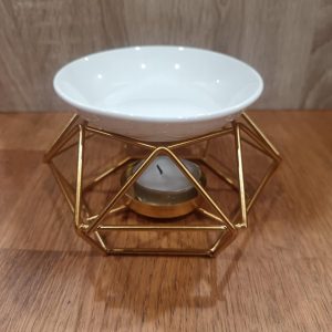 Brûle-Fondant Géométrique Diamant doré