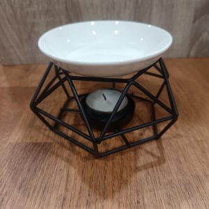 Brûle-Fondant Géométrique "Diamant Noir"