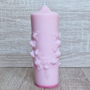 Colonne Florale Romantique