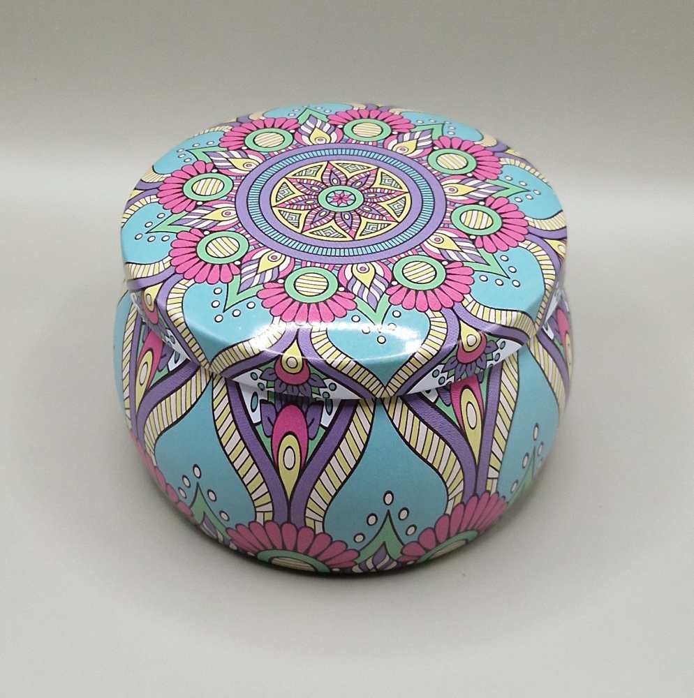 Bougie Harmonie Florale Mandala 4
