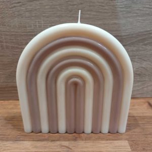 Bougie Sculpturale Arc Céleste