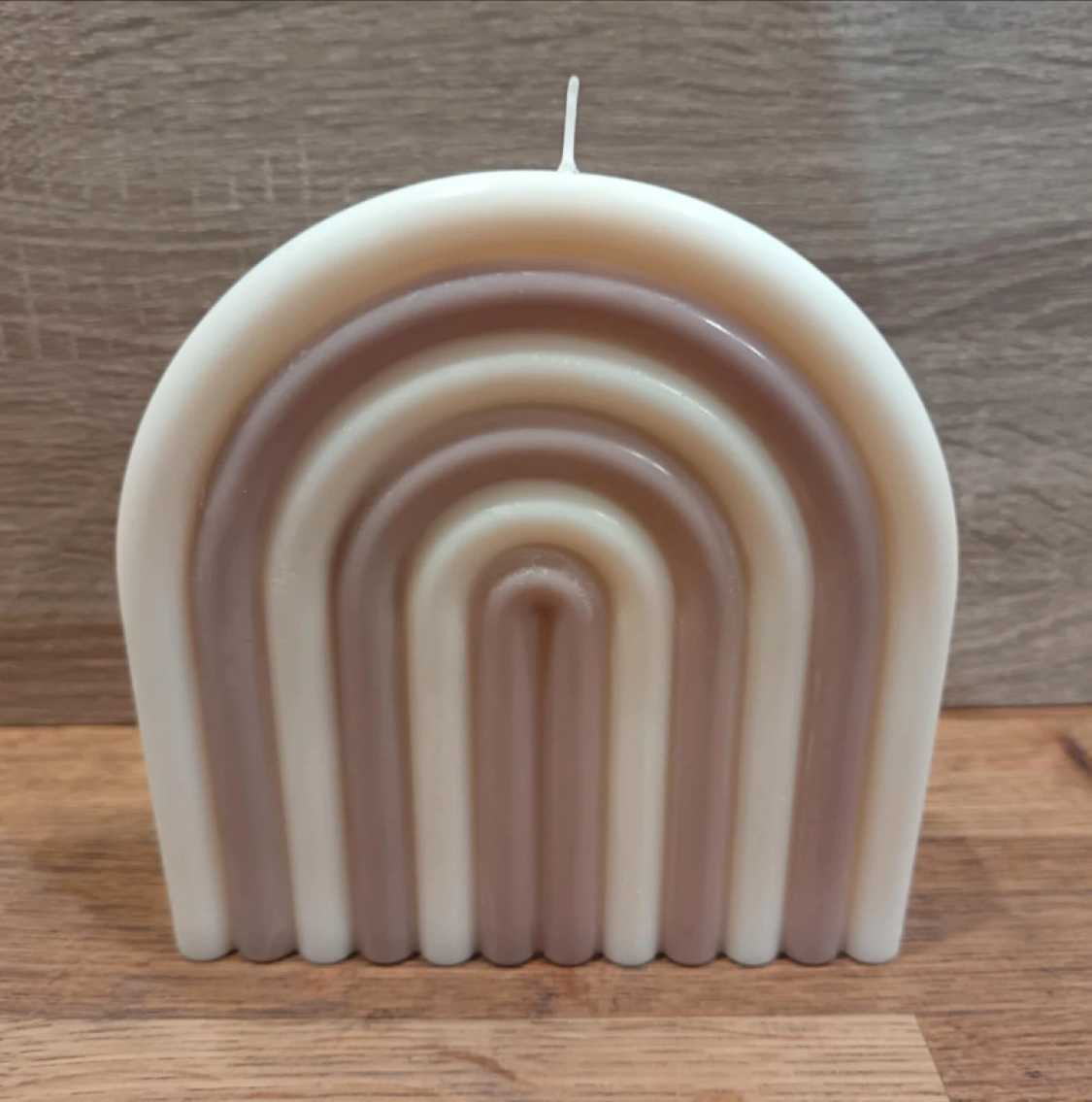 Bougie Sculpturale Arc Céleste