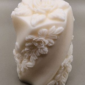 Bougie Sculpturale Jardin Secret – L'Élégance Botanique