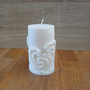 Bougie Sculpturale Vague Océane – L'Écho des Flots