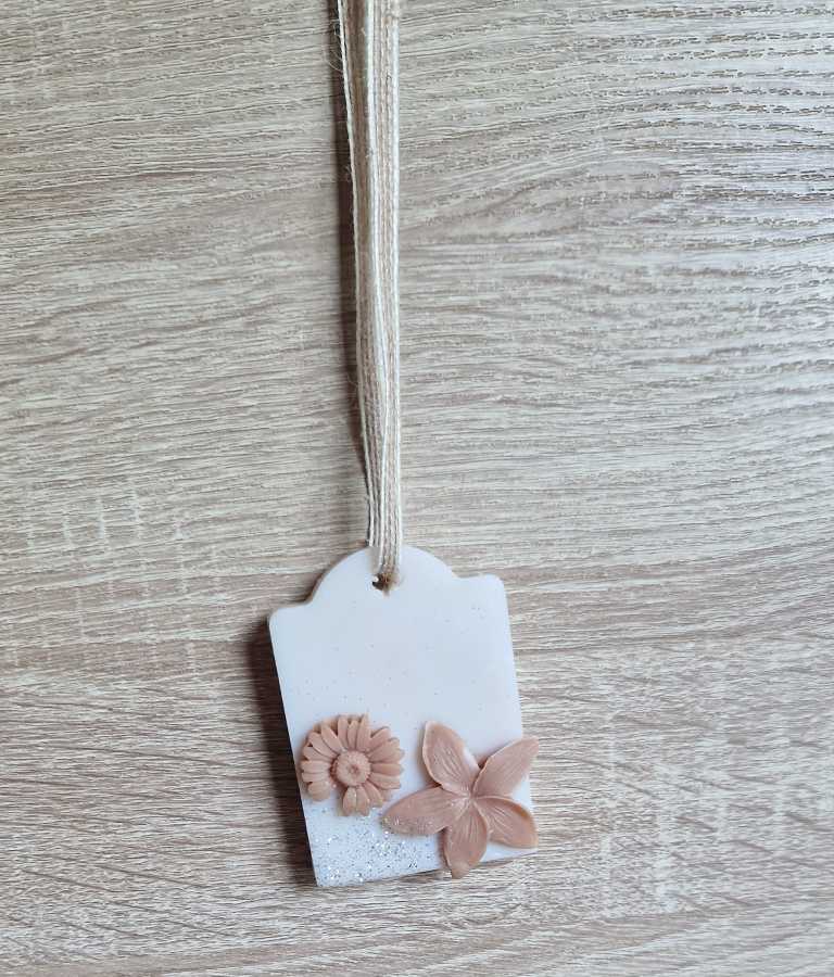 galet parfumé Étiquette Florale