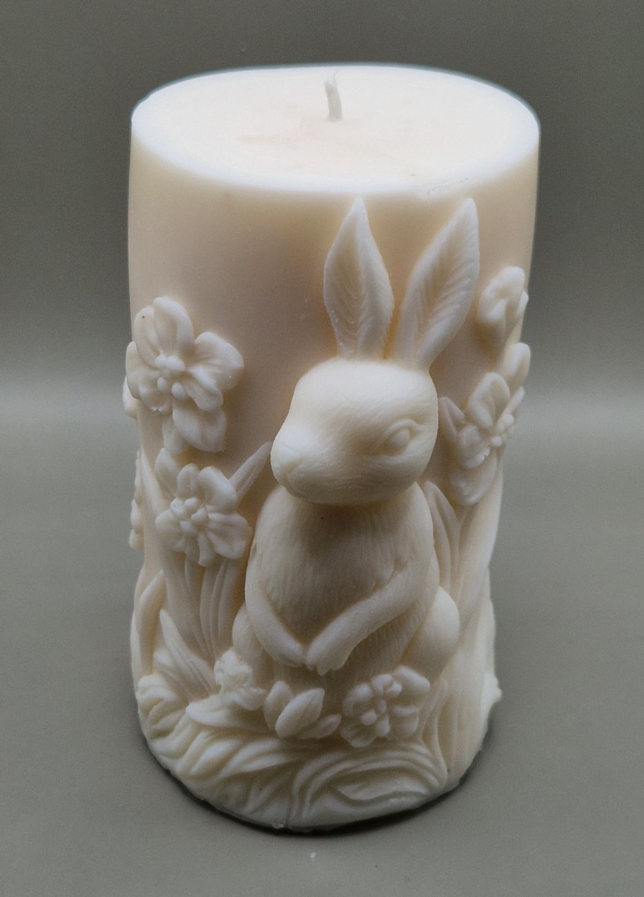 Lapin Fleuri Enchanté